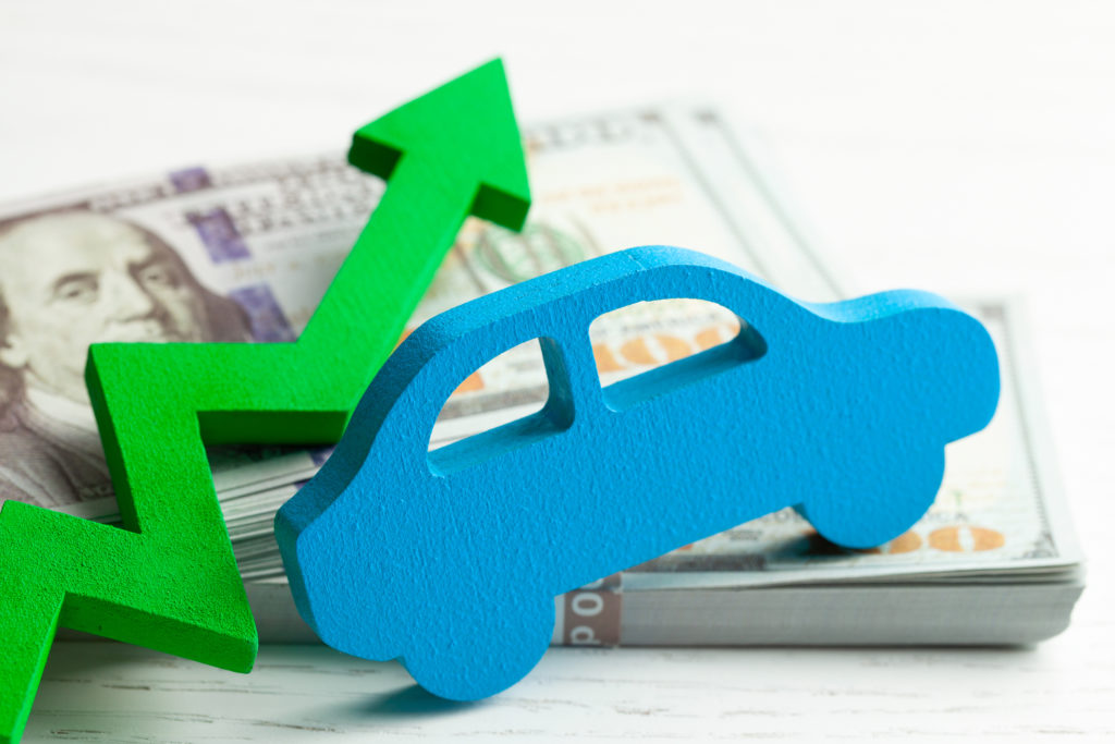 car sales revenue increase