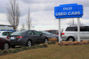 Used car sales